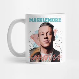 Macklemore Fan Art Retro Design // Vintage Mug